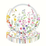 68pcs Wildflowers Party Supplies Set for 16 guests - Image 3