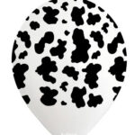 Safari Cow - White (Print Color: Black)